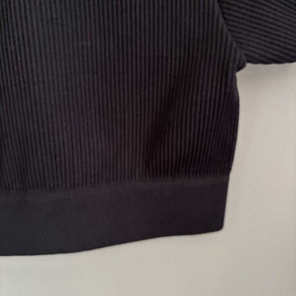 Sommer Ray Black Zip Front Crop Top - Picture 8 of 8